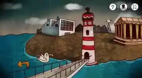 迷失岛游戏中